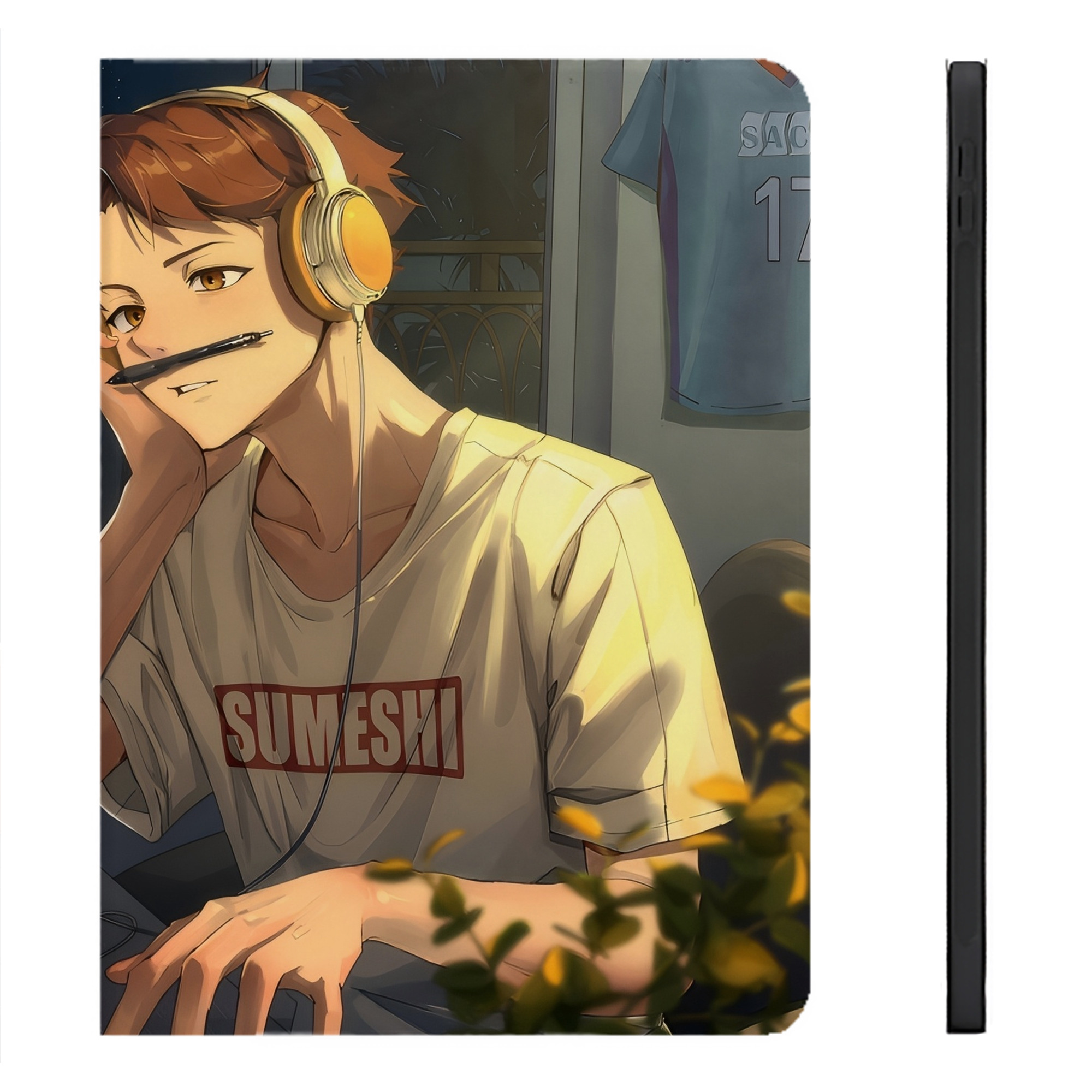 （画像用） ハイキュー!! Haikyu!! IPadケース ペンホルダー付き ブックスタイルデザイン